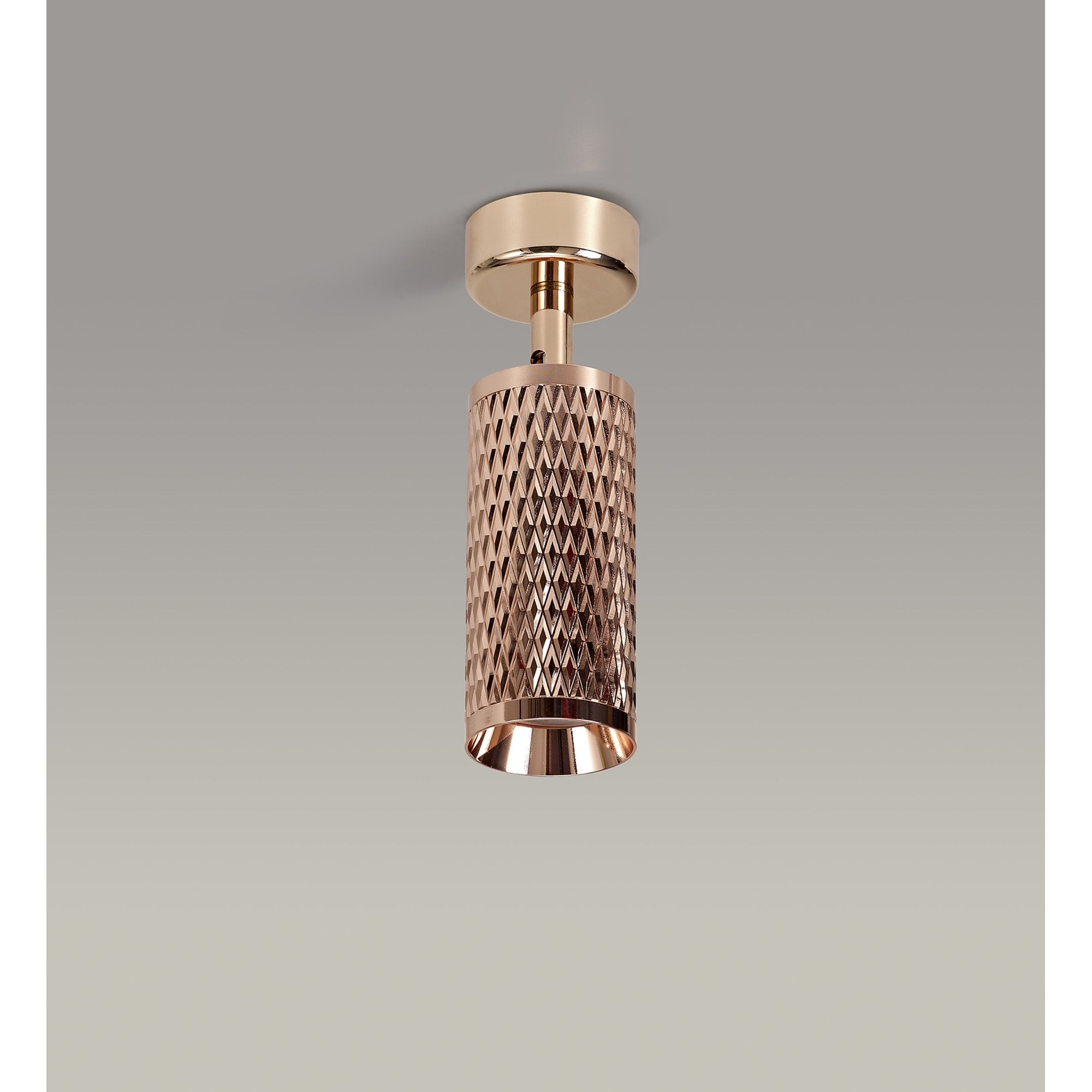 NL80299 Stockholm Surface Mounted Spot  Light 1 Light Rose Gold