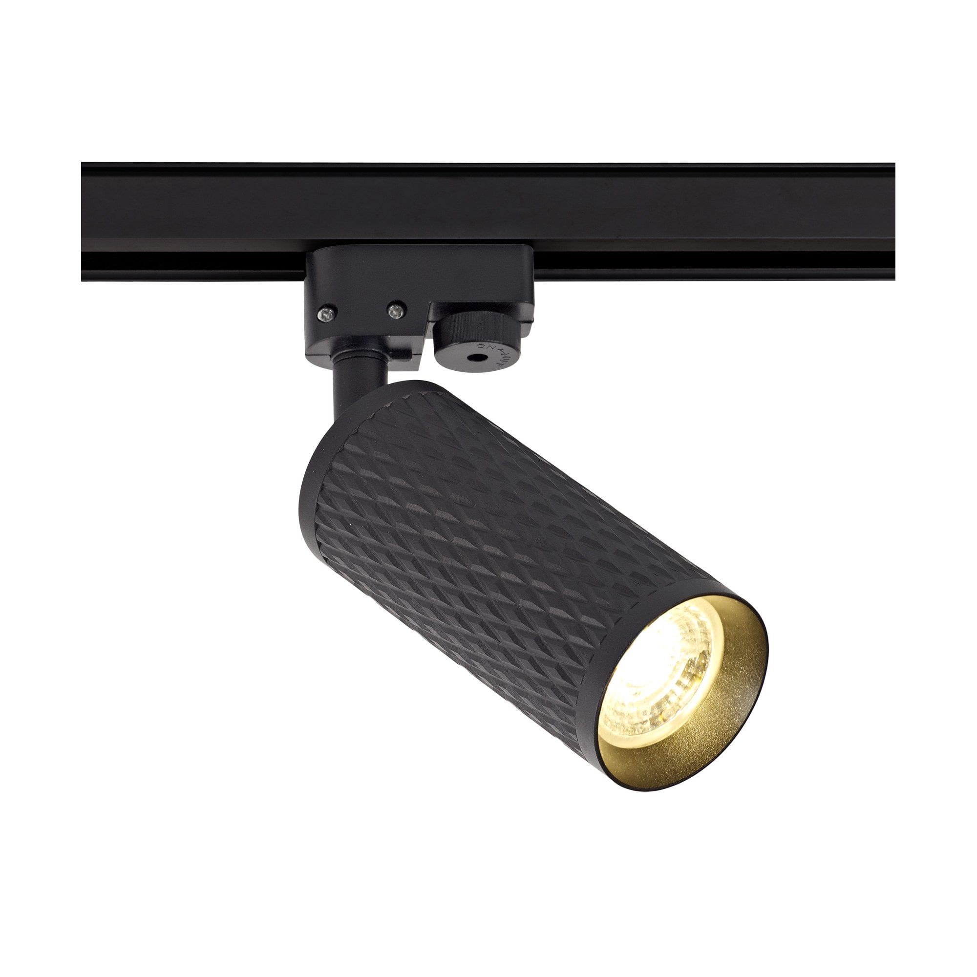 NL80309 Stockholm Track Spot  Light 1 Light Sand Black