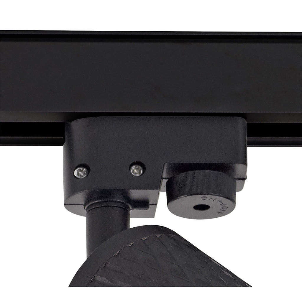 NL80309 Stockholm Track Spot  Light 1 Light Sand Black