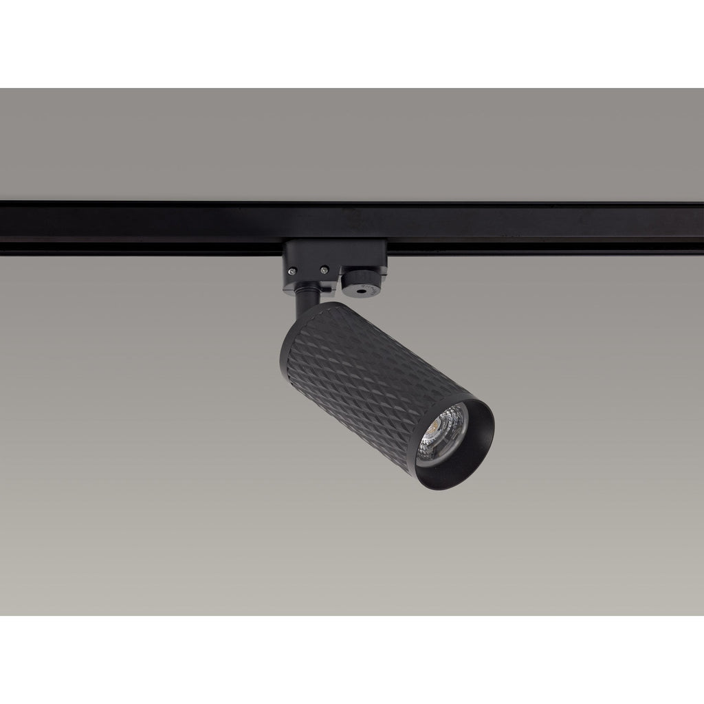 NL80309 Stockholm Track Spot  Light 1 Light Sand Black
