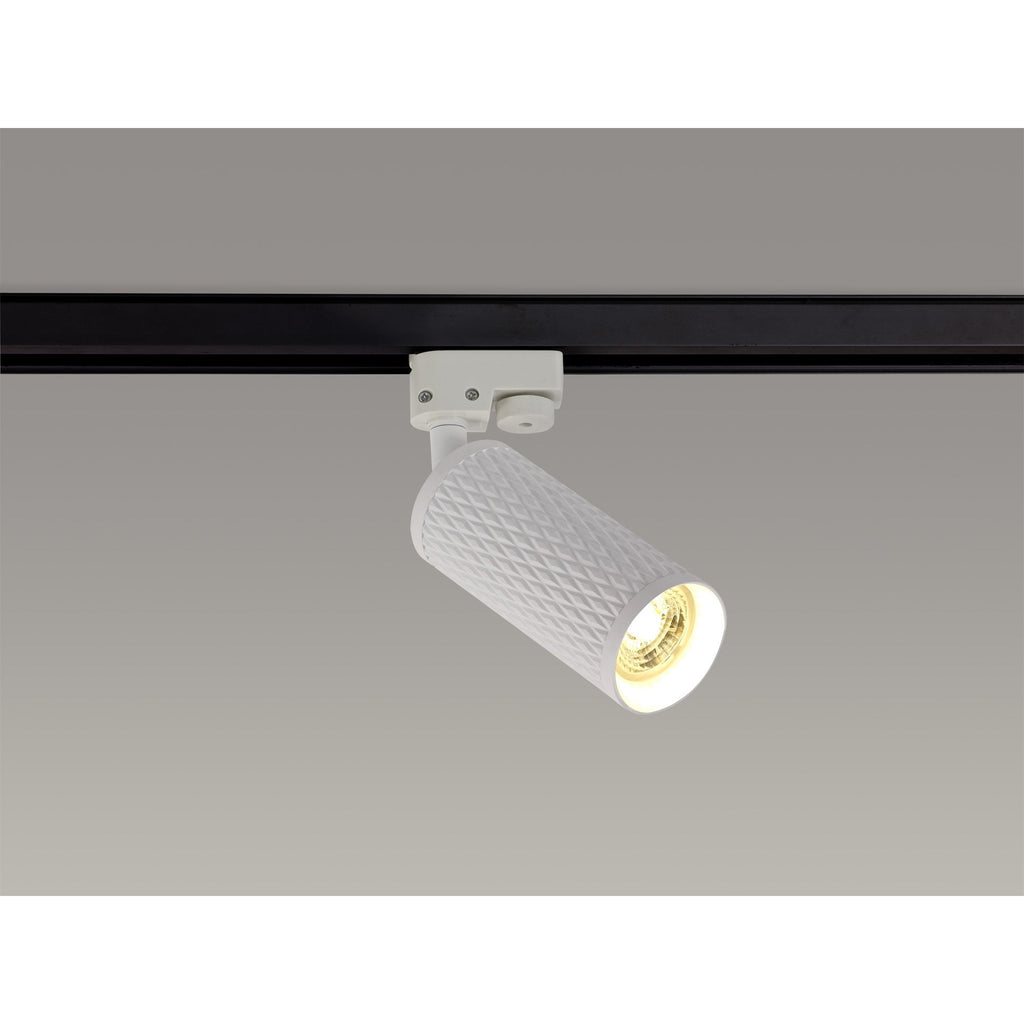 NL80319 Stockholm Track Spot  Light 1 Light Sand White