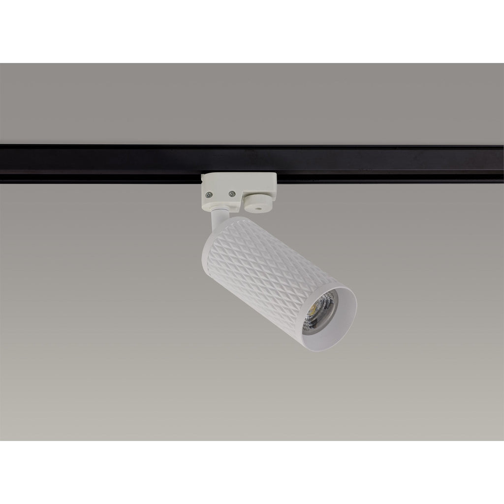 NL80319 Stockholm Track Spot  Light 1 Light Sand White