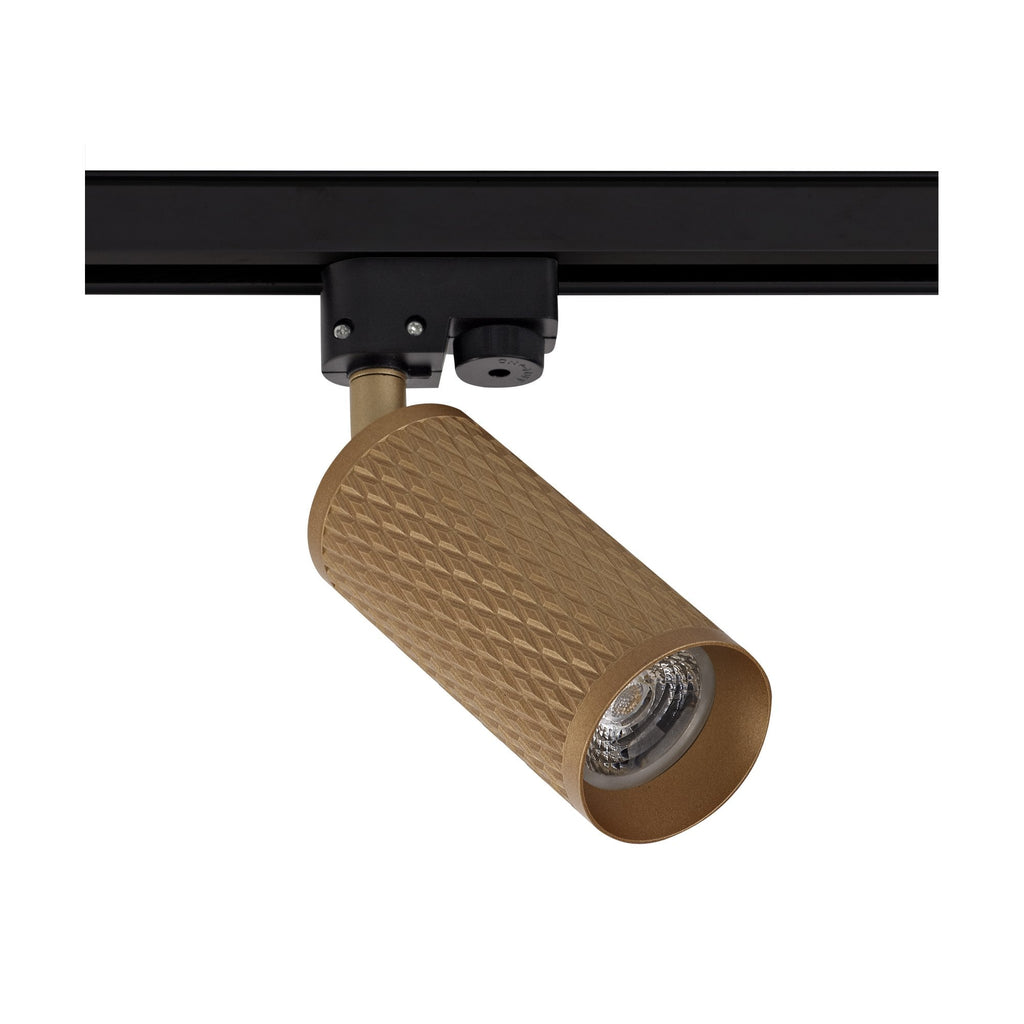 NL80329 Stockholm Track Spot  Light 1 Light Champagne Gold