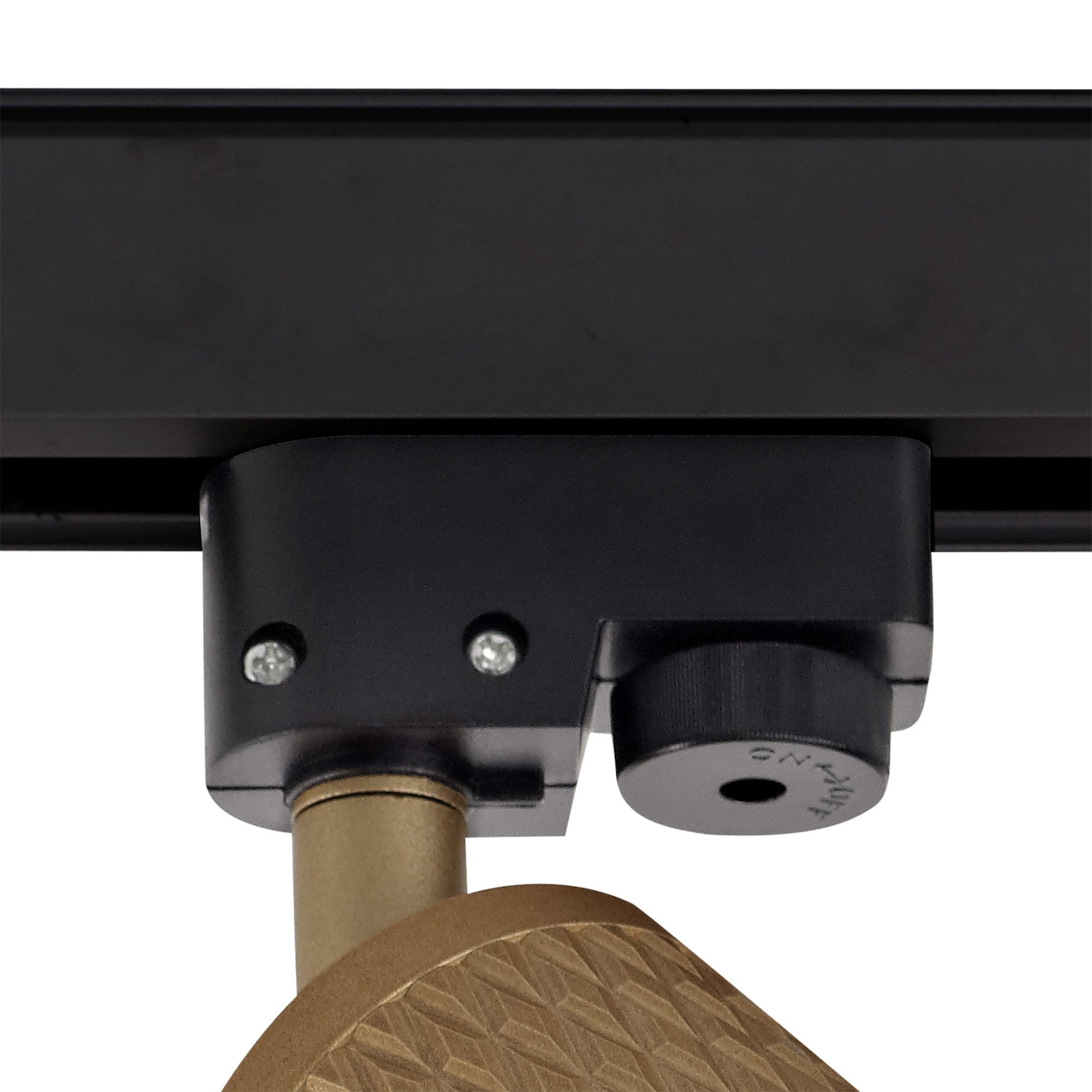 NL80329 Stockholm Track Spot  Light 1 Light Champagne Gold