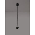 NL80349 Stockholm Pendant  Light Kit 2M 1 Light Sand Black
