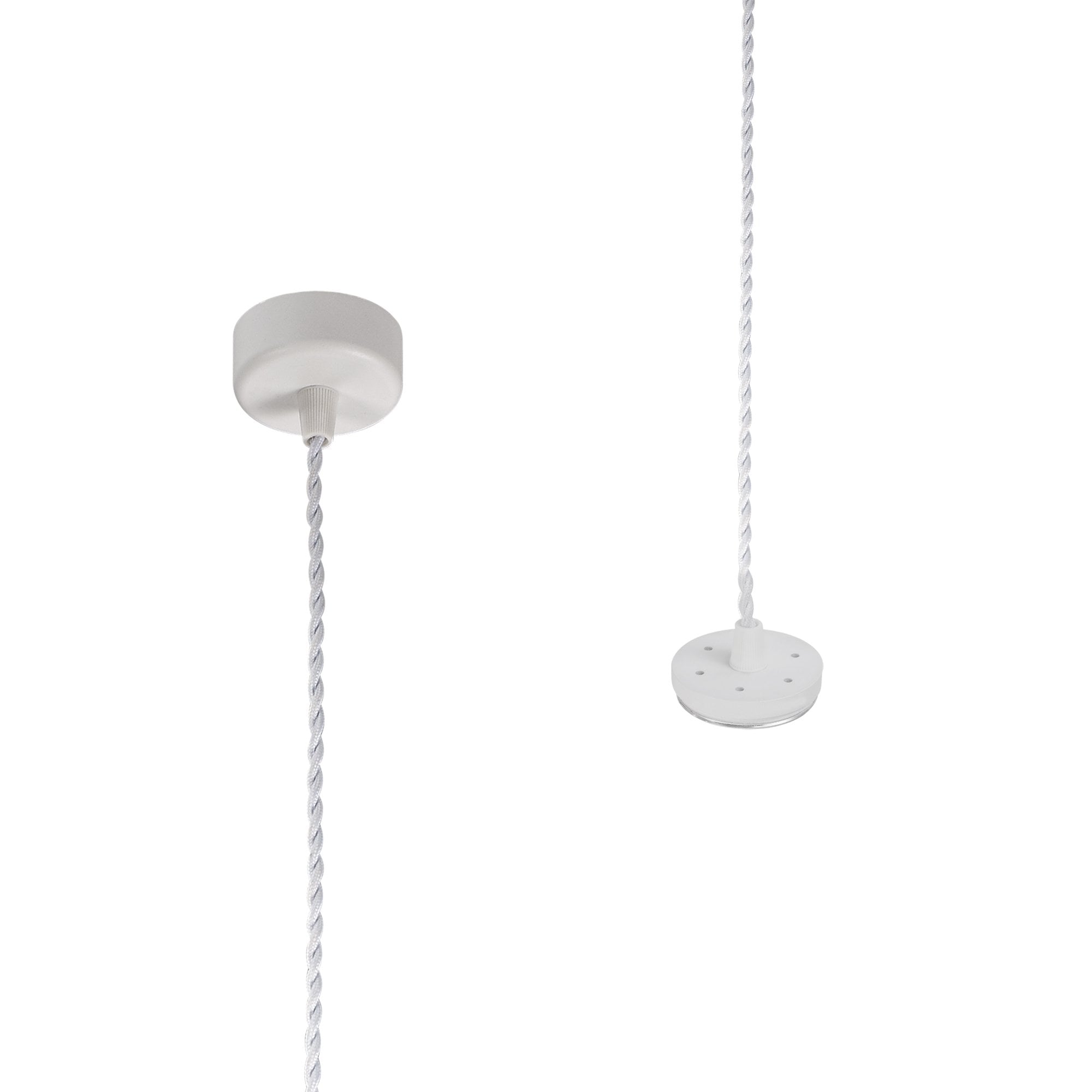 NL80359 Stockholm Pendant  Light Kit 2M 1 Light Sand White