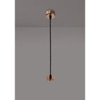 NL80379 Stockholm Pendant  Light Kit 2M 1 Light Rose Gold