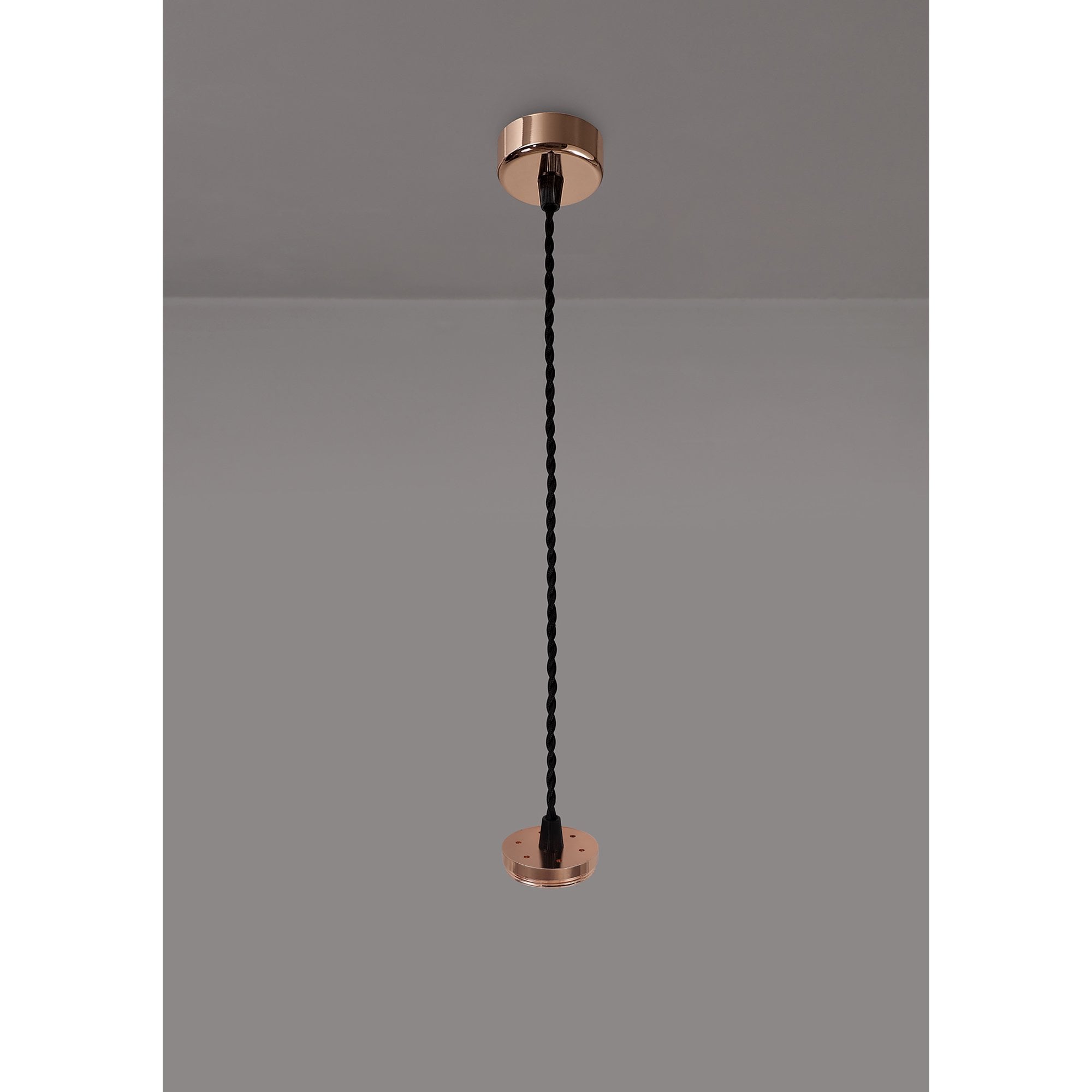 NL80379 Stockholm Pendant  Light Kit 2M 1 Light Rose Gold