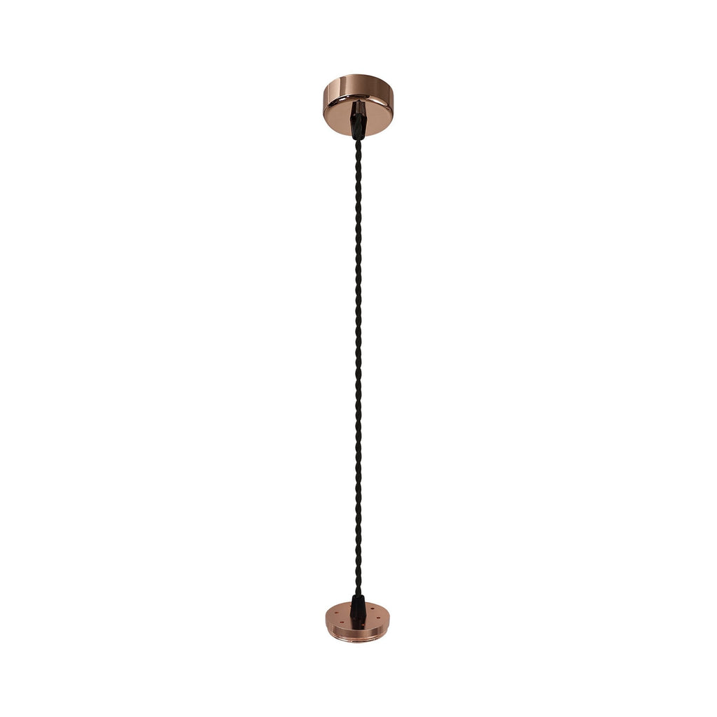 NL80379 Stockholm Pendant  Light Kit 2M 1 Light Rose Gold