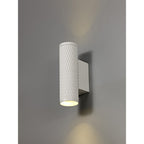 NL80399 Stockholm Wall Lamp 2 Light Sand White