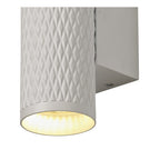 NL80399 Stockholm Wall Lamp 2 Light Sand White