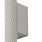 NL80399 Stockholm Wall Lamp 2 Light Sand White