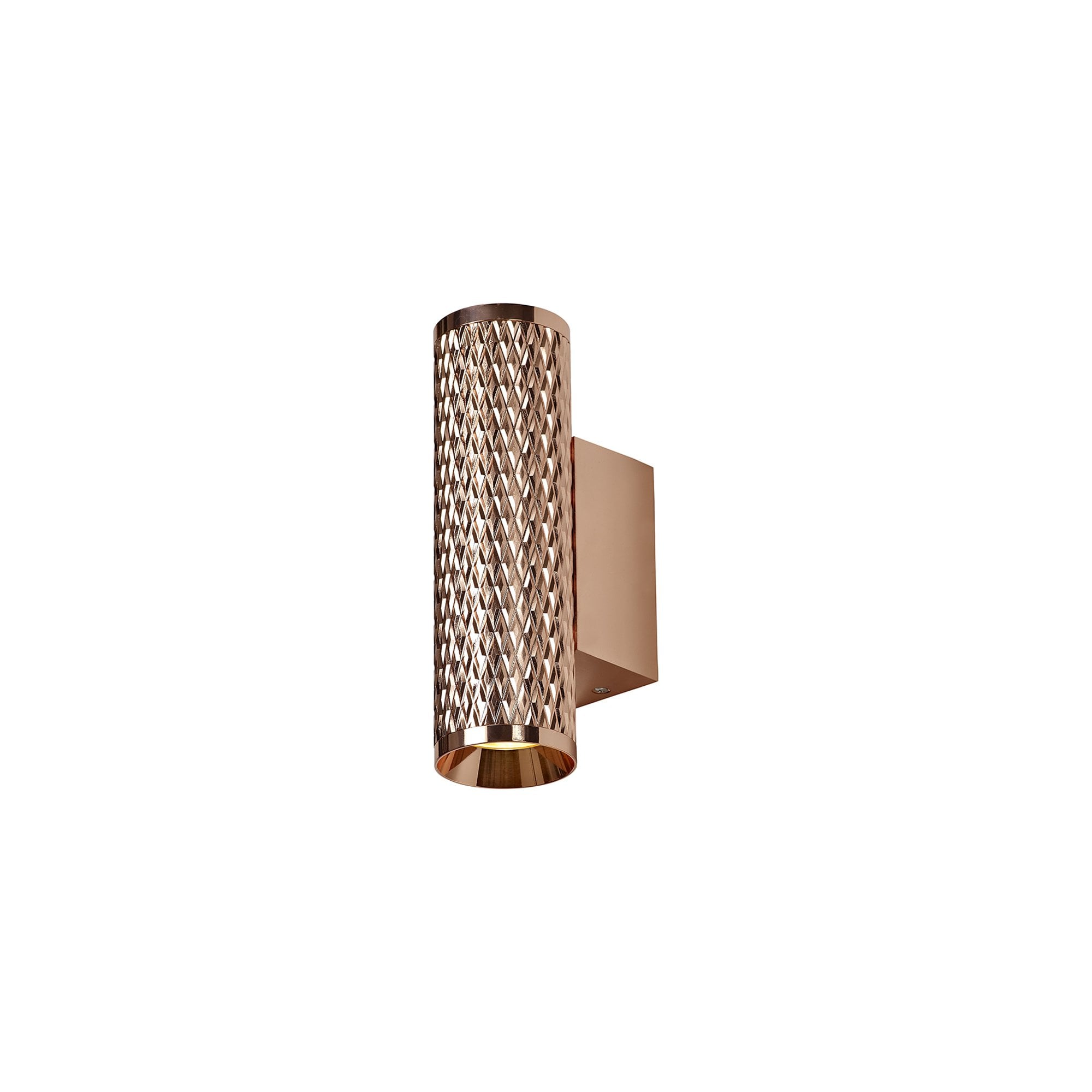 NL80419 Stockholm Wall Lamp 2 Light Rose Gold