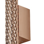 NL80419 Stockholm Wall Lamp 2 Light Rose Gold