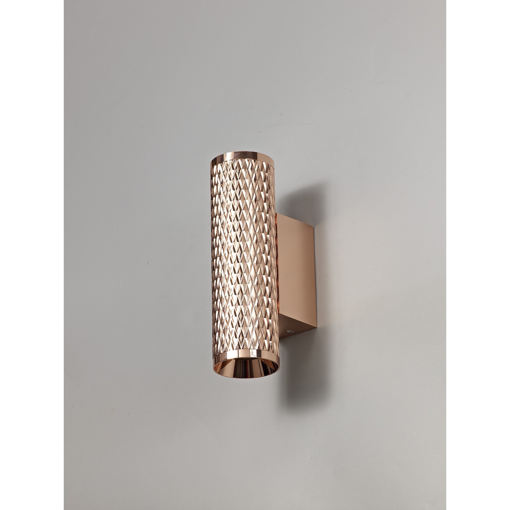 NL80419 Stockholm Wall Lamp 2 Light Rose Gold