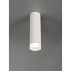 NLK01709 Stockholm  1 Light 20cm Surface Mounted Ceiling Sand White/Acrylic Ring