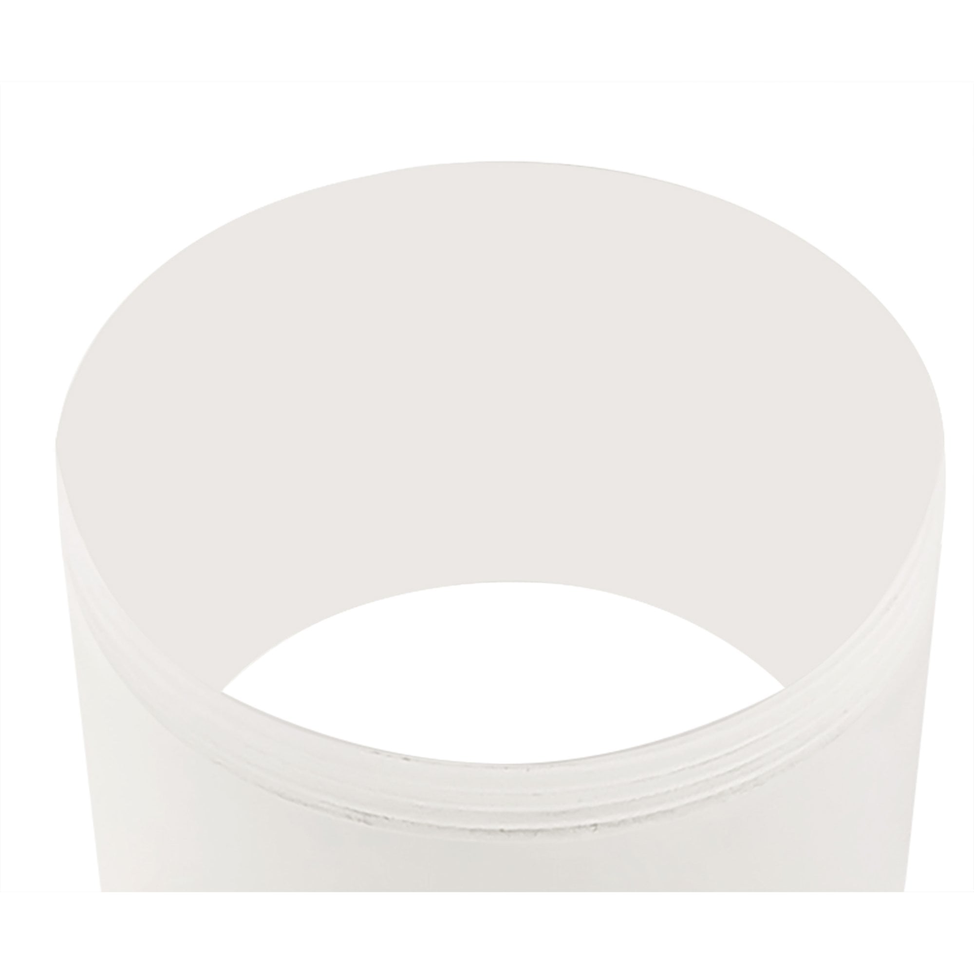 NLK01829 Stockholm 1 Light Track Spot Light Sand White/Acrylic Ring