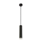 NLK01879 Stockholm 1 Light 30cm Pendant  Light Sand Black/Acrylic Ring