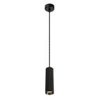 NLK01899 Stockholm 1 Light 20cm Pendant  Light Sand Black
