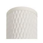 NLK01919 Stockholm 1 Light 11cm Pendant  Light Sand White/Acrylic Ring