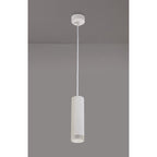 NLK01929 Stockholm 1 Light 20cm Pendant  Light Sand White/Acrylic Ring