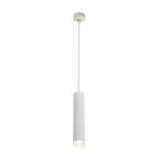 NLK01939 Stockholm 1 Light 30cm Pendant  Light Sand White/Acrylic Ring