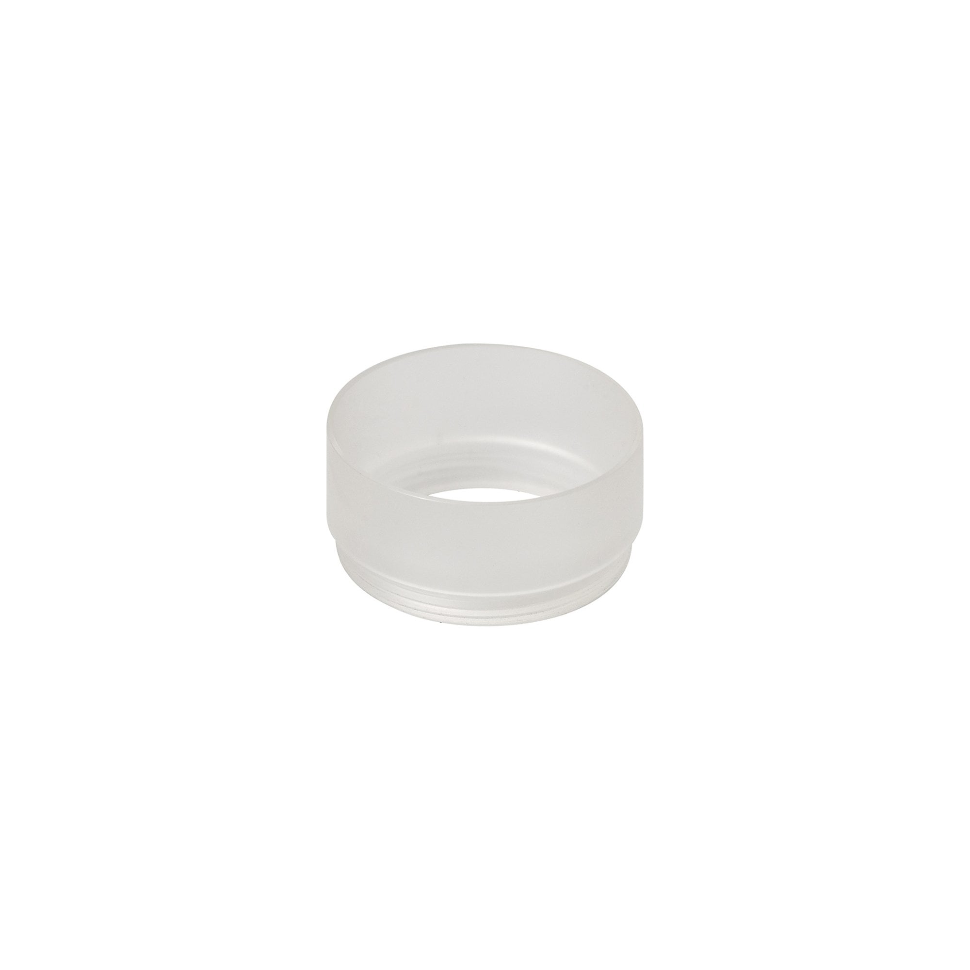 NLK01939 Stockholm 1 Light 30cm Pendant  Light Sand White/Acrylic Ring