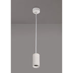 NLK01949 Stockholm  1 Light 11cm Pendant  Light Sand White