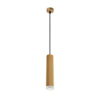 NLK01999 Stockholm 1 Light 30cm Pendant  Light Champagne Gold/Acrylic Ring
