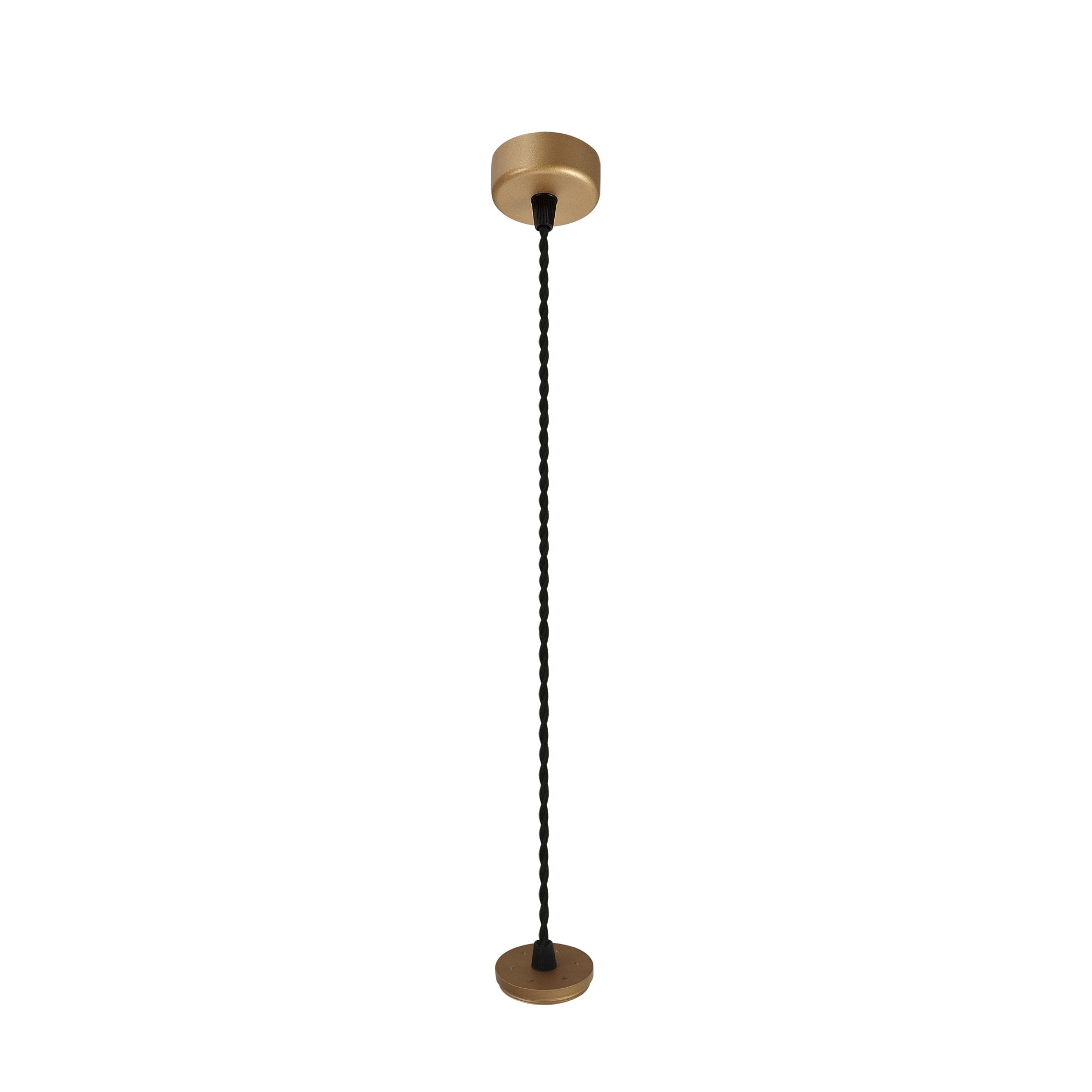 NLK02029 Stockholm 1 Light 30cm Pendant  Light Champagne Gold