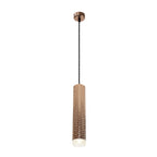 NLK02059 Stockholm 1 Light 30cm Pendant  Light Rose Gold/Acrylic Ring
