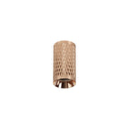 NLK02099 Stockholm 1 Light 30cm Pendant  Light Rose Gold/Sand Black