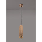 NLK02109 Stockholm 1 Light 30cm Pendant  Light Rose Gold
