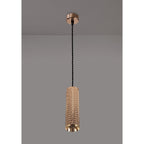 NLK02109 Stockholm 1 Light 30cm Pendant  Light Rose Gold
