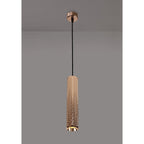 NLK02119 Stockholm 1 Light 11cm Pendant  Light Rose Gold