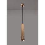 NLK02119 Stockholm 1 Light 11cm Pendant  Light Rose Gold