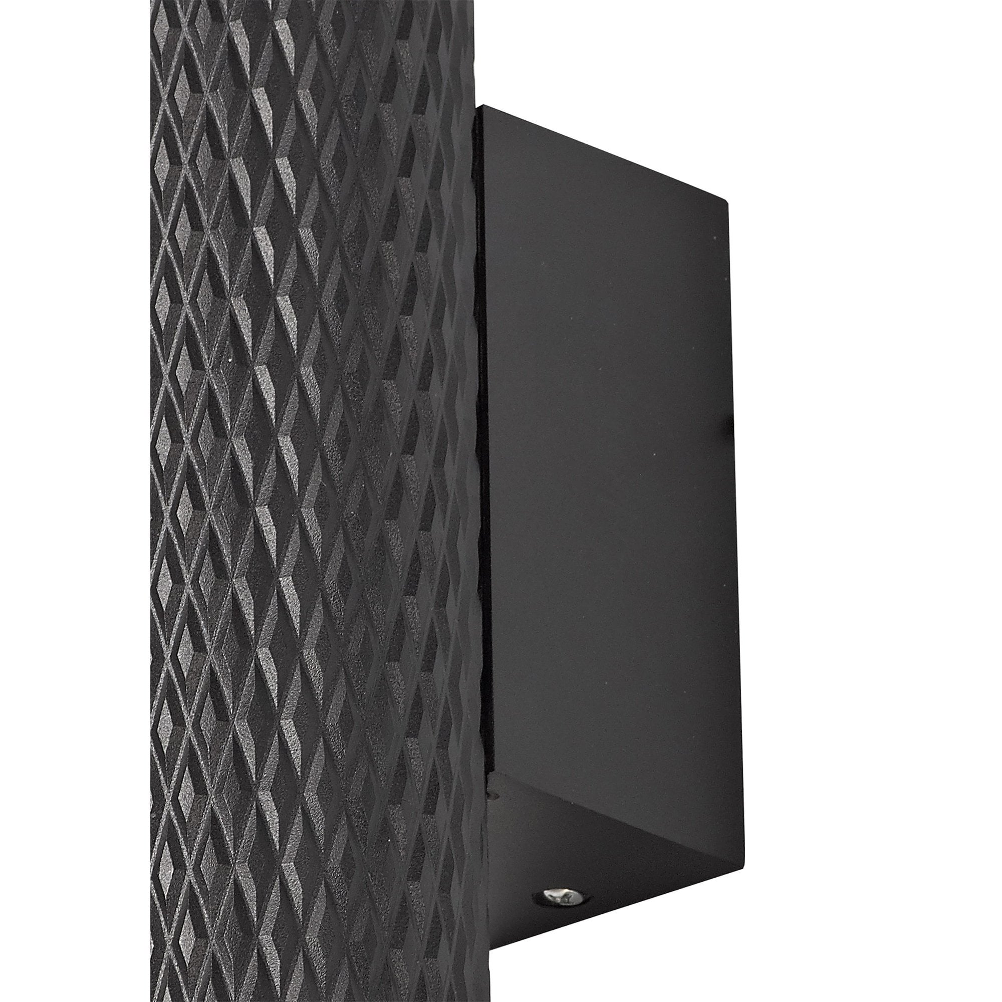 NLK02129 Stockholm 2 Light Wall Lamp Sand Black/Acrylic Rings