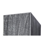 NL72239 Stella Outdoor Rectangle Wall Lamp 1 Light Black/Silver