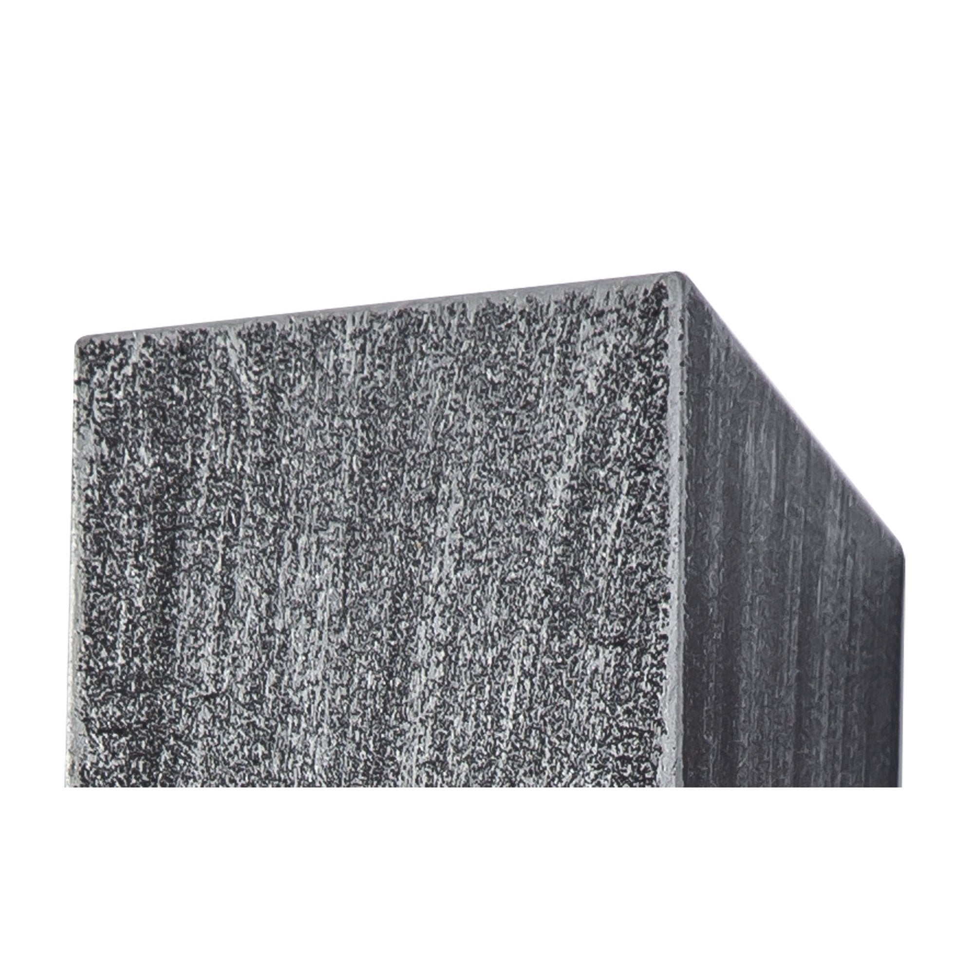 NL72239 Stella Outdoor Rectangle Wall Lamp 1 Light Black/Silver