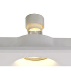 NL71689 Sucro Square Deep Recessed Spot Light White Paintable Gypsum