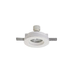 NL71709 Sucro Round Stepped Recessed Spot Light White Paintable Gypsum