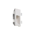 NL71719 Sucro Small Recessed Wall Lamp 1 Light White Paintable Gypsum