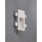 NL71719 Sucro Small Recessed Wall Lamp 1 Light White Paintable Gypsum