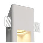 NL71729 Sucro Medium Recessed Wall Lamp 1 Light White Paintable Gypsum