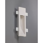 NL71729 Sucro Medium Recessed Wall Lamp 1 Light White Paintable Gypsum