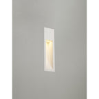 NL71729 Sucro Medium Recessed Wall Lamp 1 Light White Paintable Gypsum