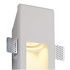 NL71739 Sucro Large Recessed Wall Lamp 1 Light White Paintable Gypsum