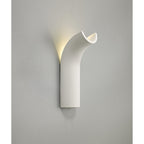 NL71749 Sucro Up Lighter Wall Lamp LED White Paintable Gypsum