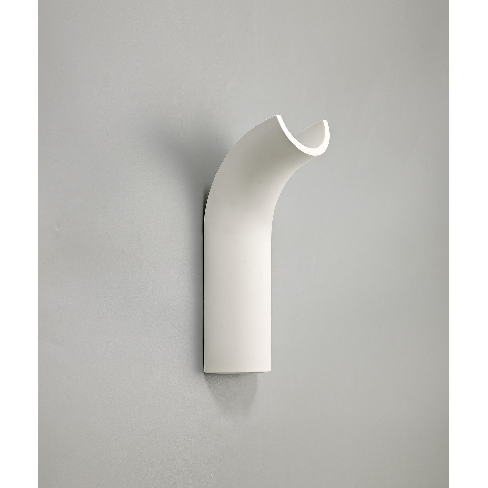 NL71749 Sucro Up Lighter Wall Lamp LED White Paintable Gypsum
