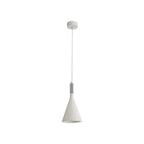 NL71769 Sucro Pendant 1 Light White Paintable Gypsum